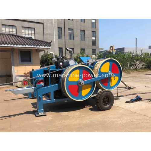 Stringing Overhead Conductor Hydraulic Puller Tensioner